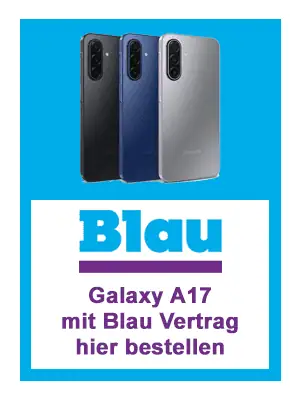Samsung Galaxy A17 mit Vertrag bei Blau.de kaufen Samsung Galaxy A17 mit Vertrag bei Blau.de kaufen