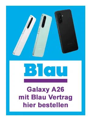 Samsung Galaxy A26 mit Vertrag bei Blau.de kaufen Samsung Galaxy A26 mit Vertrag bei Blau.de kaufen