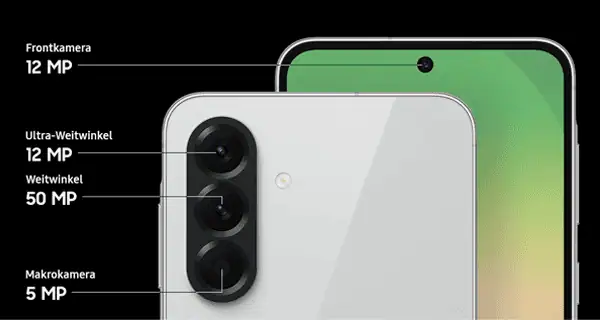 Kameras vom Samsung Galaxy A56