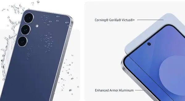 Display vom Samsung Galaxy S25 FE