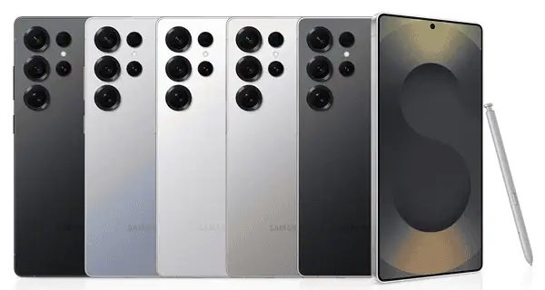 Farbauswahl beim Samsung Galaxy S25 Ultra